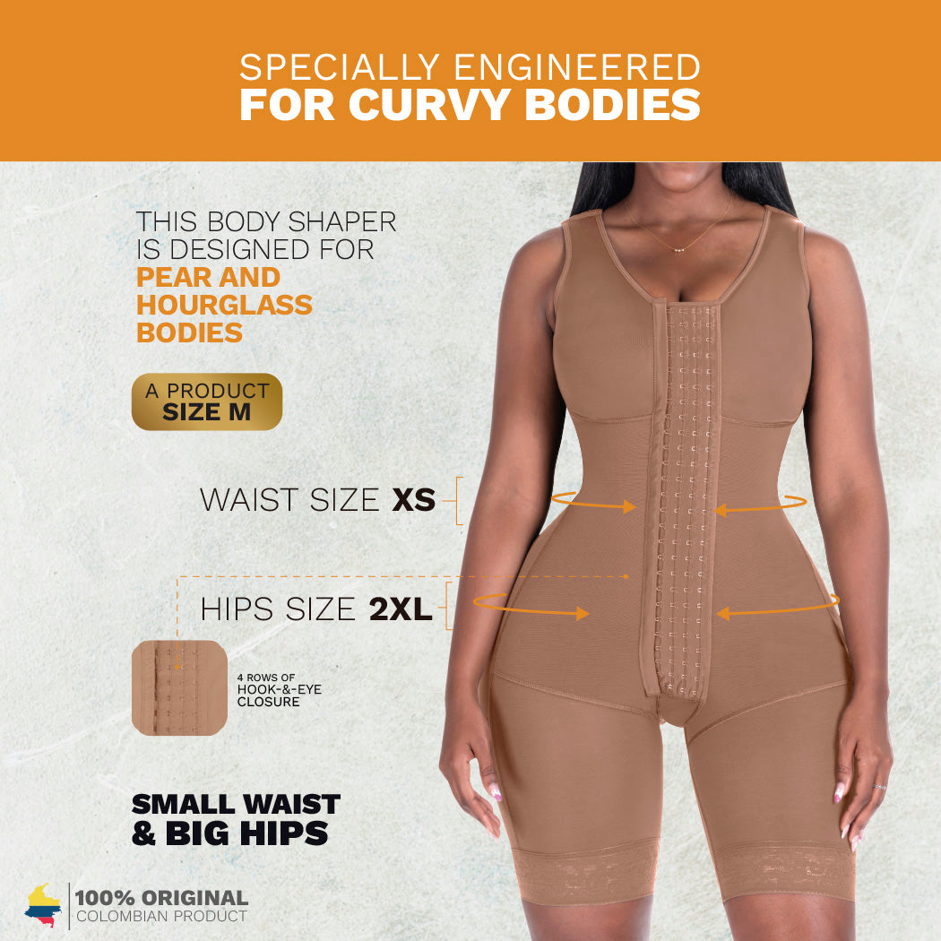 Shapewear Bodysuit with Built-in Bra - Post-Surgery & Daily Use