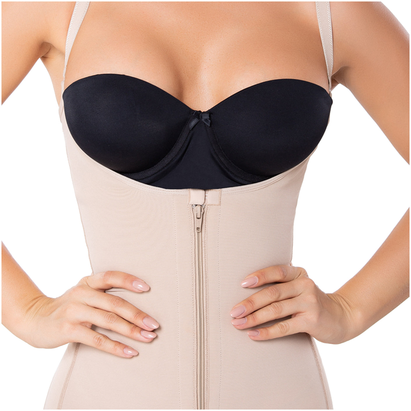 Women's Tummy Control Butt-Lifting Bodysuit – Postpartum Colombian Girdle | Fajas Colombianas | Powernet Compression