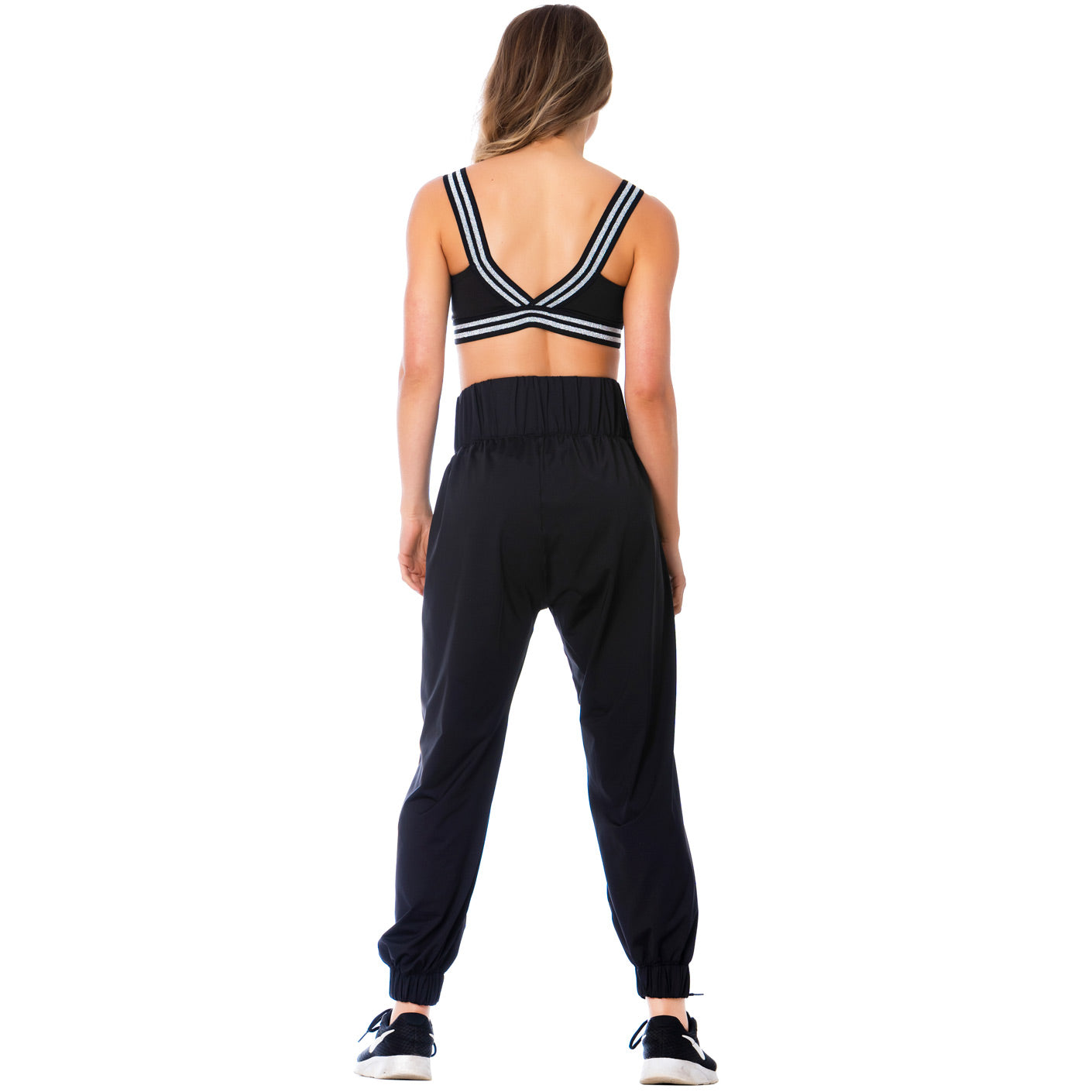 High-Waisted Black Joggers for Women – Soft, Stretchy & Versatile