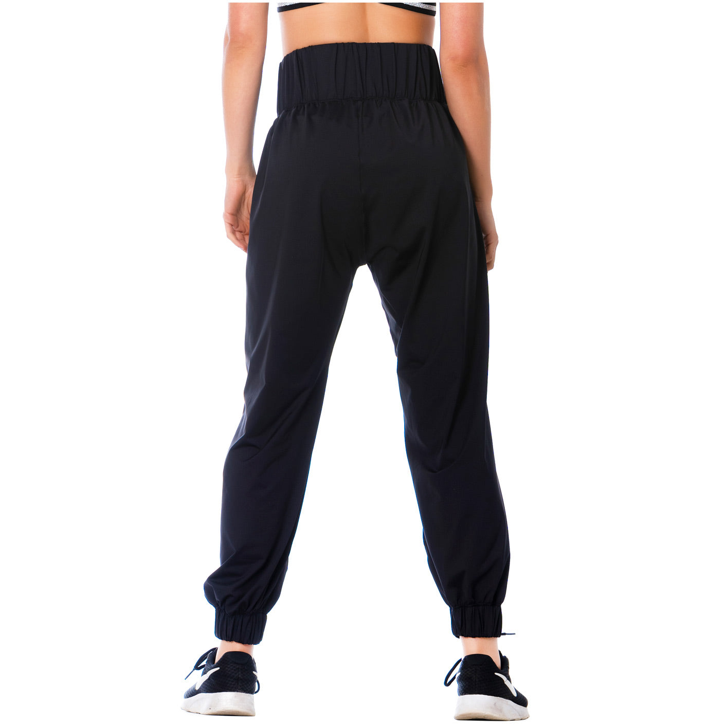 High-Waisted Black Joggers for Women – Soft, Stretchy & Versatile