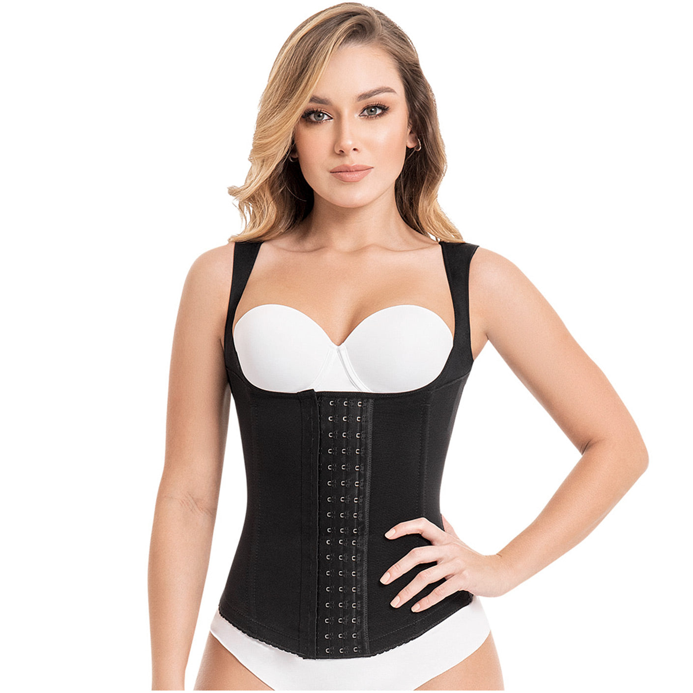 Tummy Control Shapewear Vest – Open Bust Daily Use Girdle | Powernet