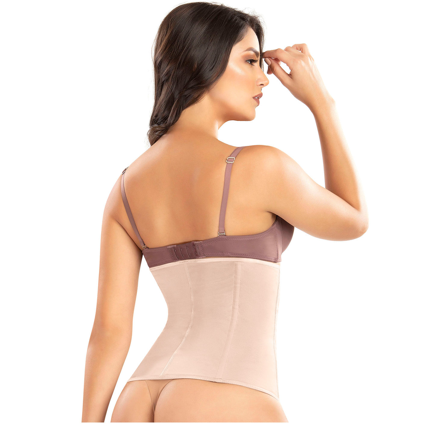 Women's Shapewear Waist Cincher - Firm Control & Powernet Compression