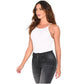 High-Rise Bum Lift Colombian Ripped Skinny Jeans – Prewashed Fit