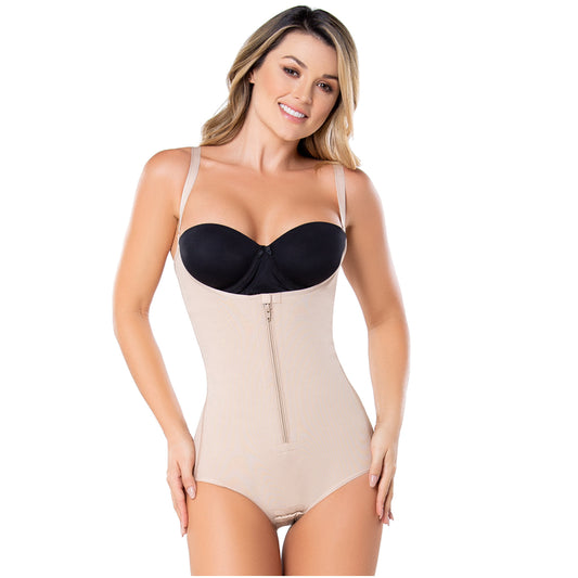 Women's Tummy Control Butt-Lifting Bodysuit – Postpartum Colombian Girdle | Fajas Colombianas | Powernet Compression