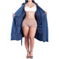 Post-Surgery Mastectomy Pajamas – Soft & Comfortable Recovery Robe