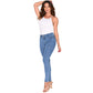 Colombian Butt Lifter Skinny Jeans - High-Waisted Sculpting Denim