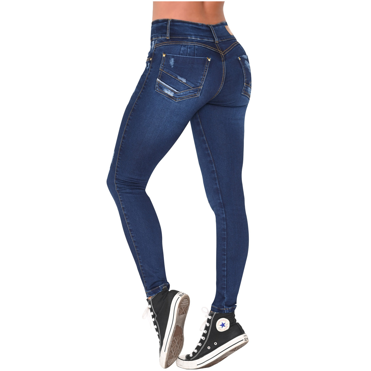 Colombian Skinny Jeans - Butt-Lifting, High-Waisted Sculpting Fit