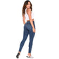 Colombian Skinny Butt Lifter Jeans - High-Waisted Sculpting Denim