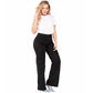 High-Waisted White Straight-Leg Jeans for Women – Classic Fit
