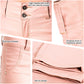 LOWLA 0719 | Faux Leather Mid Rise Jeans for Women - Pal Negocio