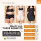 Postpartum Post-Surgery Compression Garment | Tummy Control Butt Lifter Body Shaper | Daily Use Open Bust Shapewear | Powernet