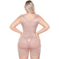 Colombian Open Bust Shapewear Bodysuit – Stage 1 Post-Surgery Faja